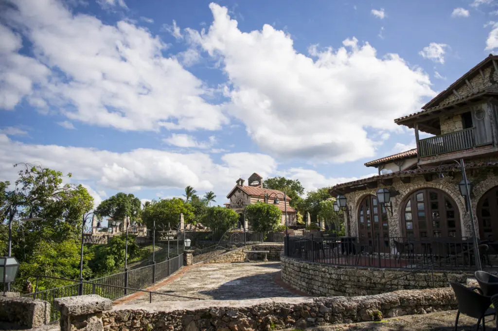 Gorgeous outdoor views of La Piazzetta Restaurant in the Dominican Republic