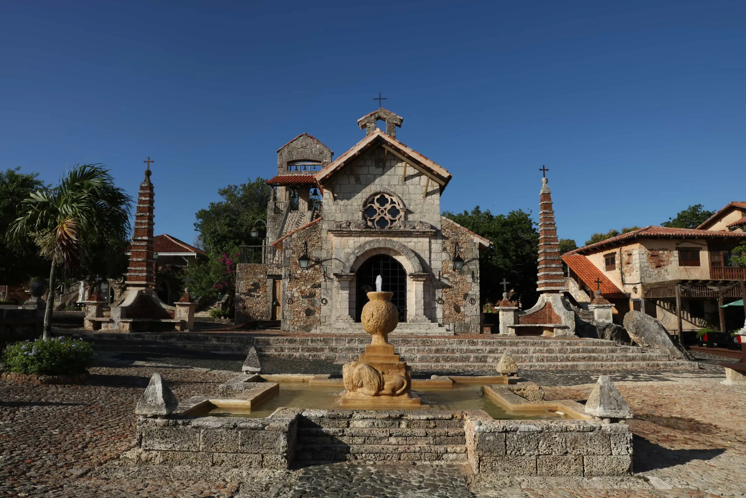 St. Stanislaus Church in Altos de Chavon, Dominican Republic