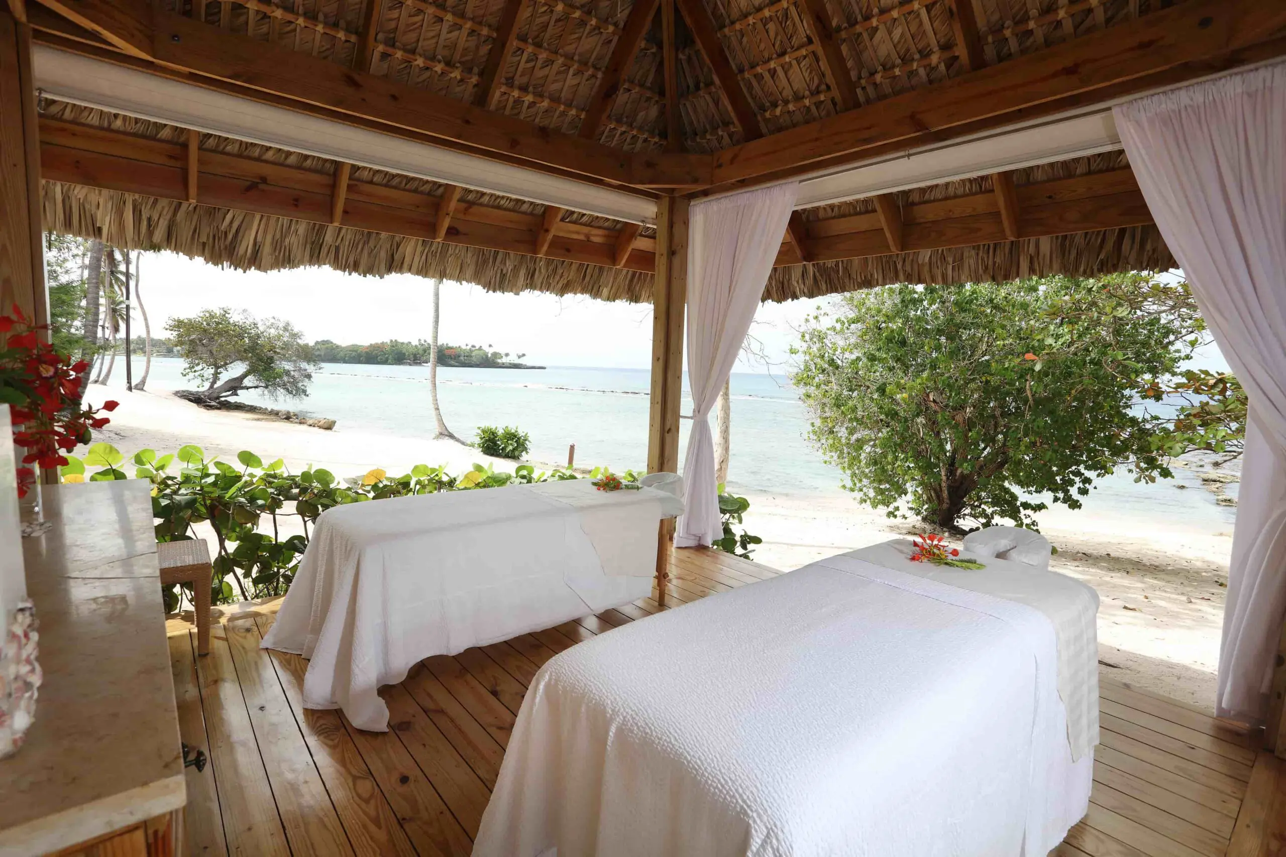 Restorative spa treatments in a breathtaking setting at Casa de Campo Resort and Villas Spa and Wellness Center. 