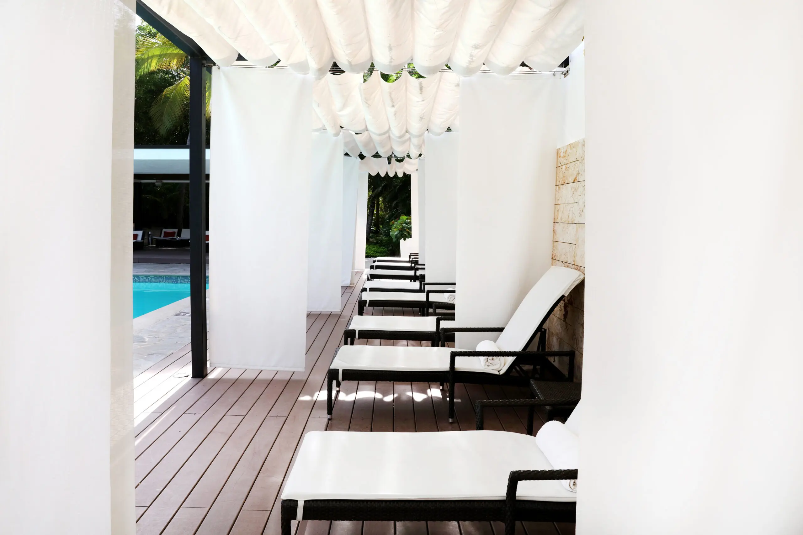 Rest and relax by the pool at Casa de Campo Resort. 