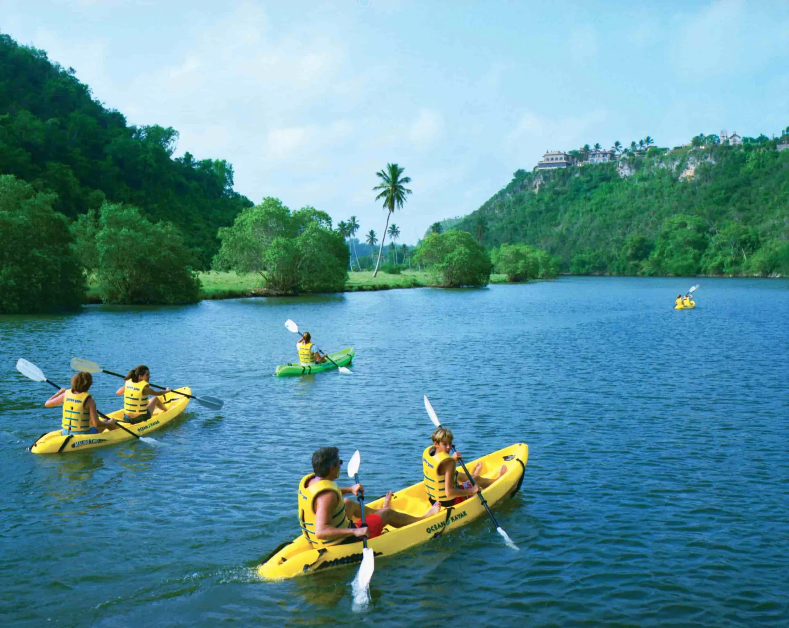 Kayak por el Río Chavón, La Romana