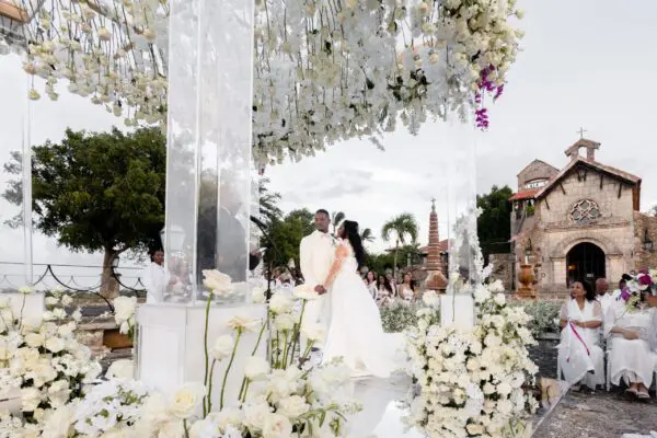 Blair Underwood Wedding Ceremony at Casa de Campo Resort and Villas
