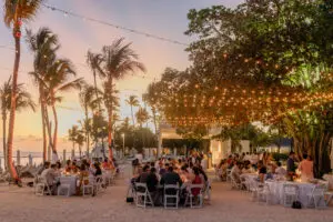 Corporate party on Minitas Beach