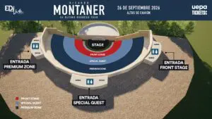 Ricardo Montaner Seating Map Altos de Chavón