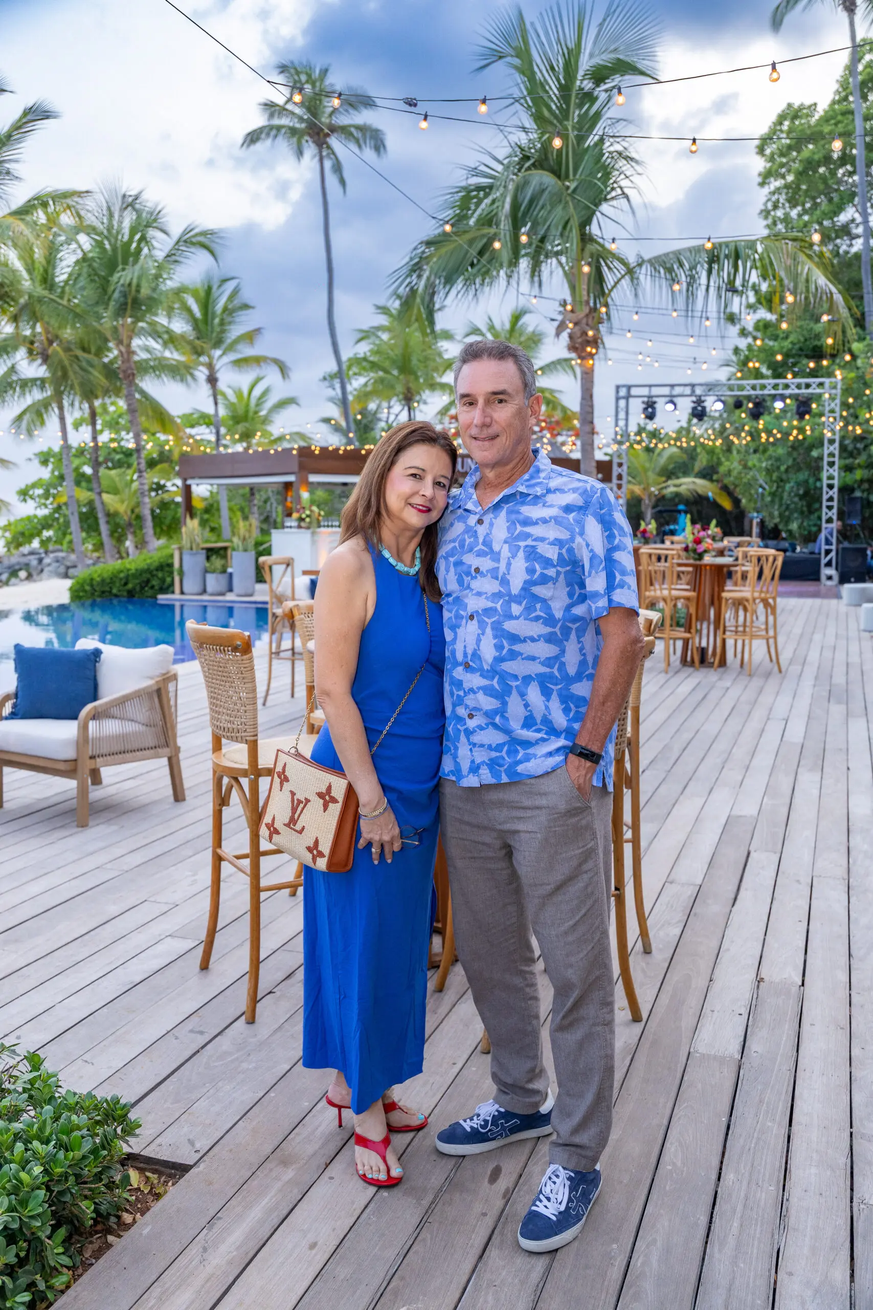 LynnetDiez,JoseSoto at Cigars in Paradise in Casa de Campo