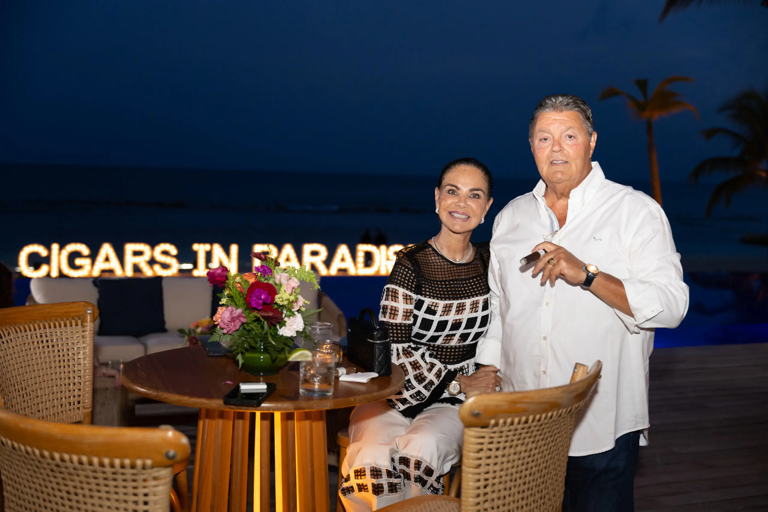 MartayMiguelSubero at Cigars in Paradise in Casa de Campo