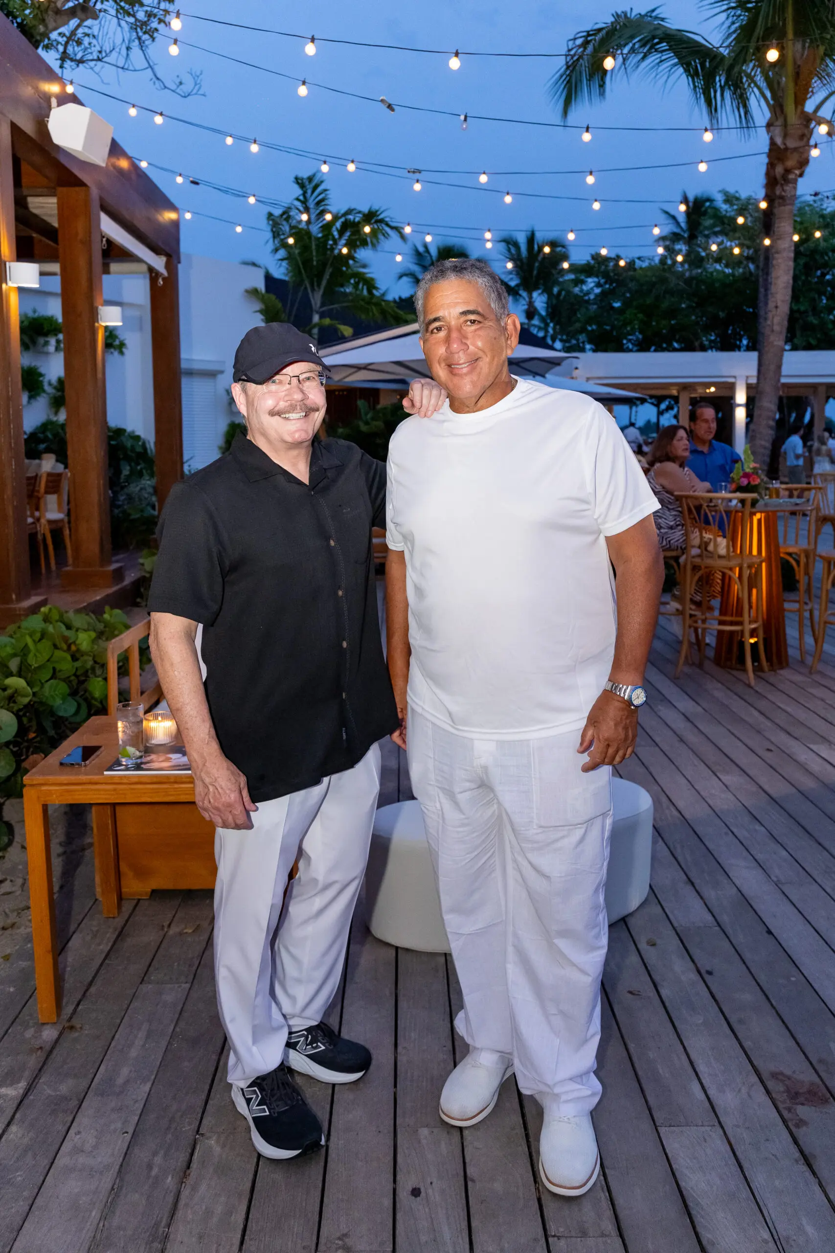 PhillipBrewster,WilsonAlers at Cigars in Paradise in Casa de Campo