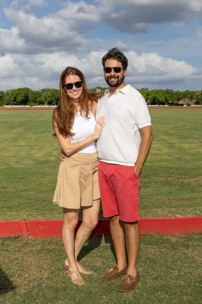 Luana Pedroni and Juan Manuel Hernandez at Casa de Campo's 2026 Ladies Polo Cup