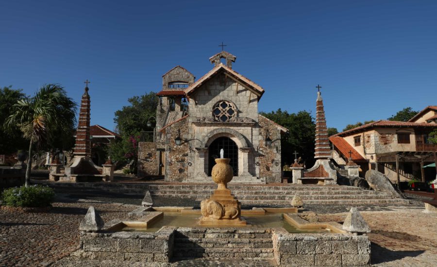 St. Stanislaus Church in Altos de Chavon, Dominican Republic