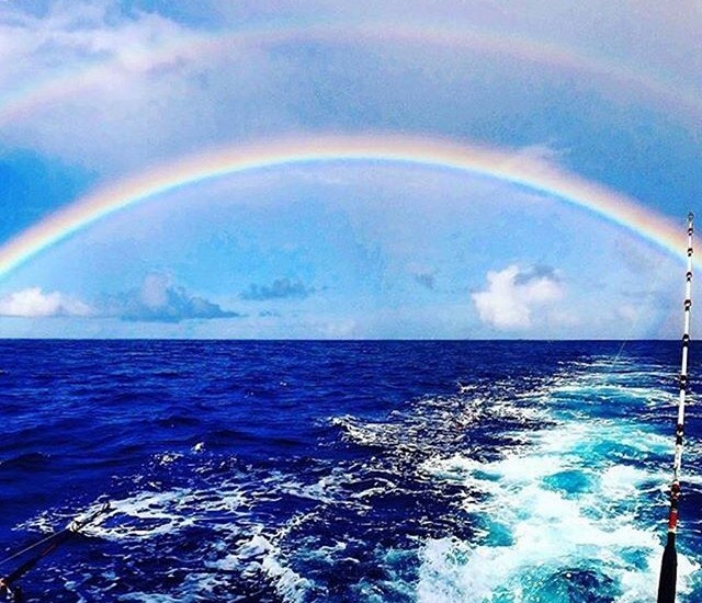 Beautiful views of the Caribbean Sea during a boat excursion at Casa de Campo Resort in the Dominican Republic. 