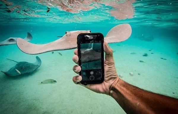 A waterproof mobile battery is a beach bag essential for your beach vacation in the Dominican Republic.