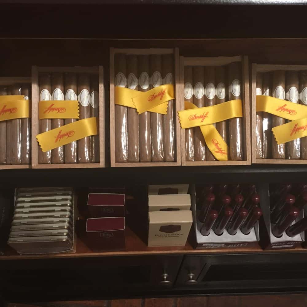Cabinet Tobacco at Altos de Chavon offers specialty cigars.