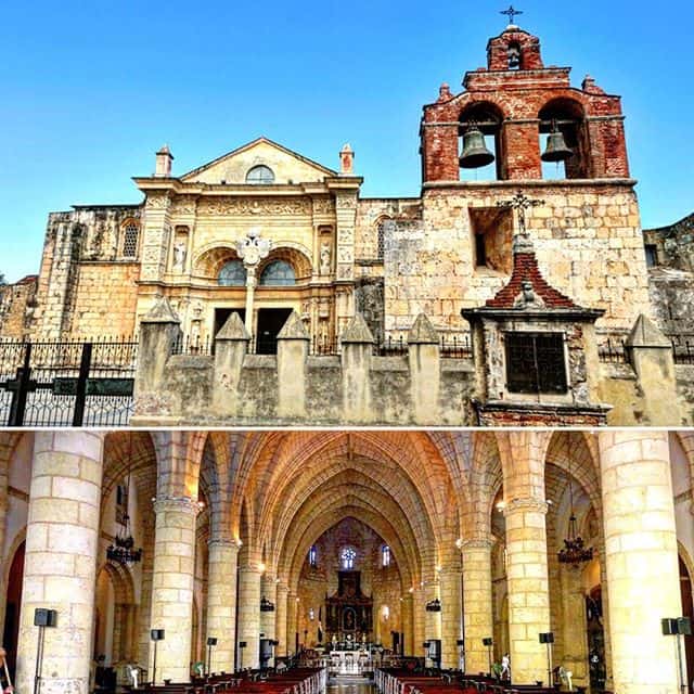 Catedral Primada de America Cathedral in Santo Domingo Dominican Republic