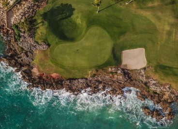 Golf Course on the Caribbean Coastline at Casa de Campo Resort & Villas.