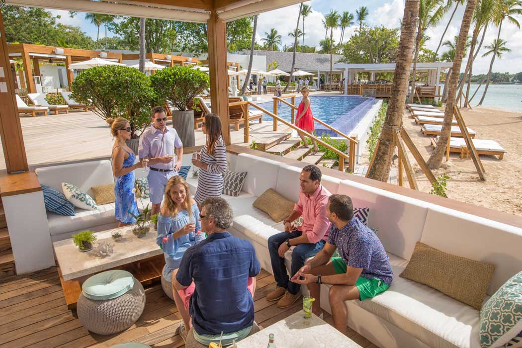 Minitas beach Club y Restaurante, en Casa de Campo Resort & Villas es el lugar ideal para todas sus actividades