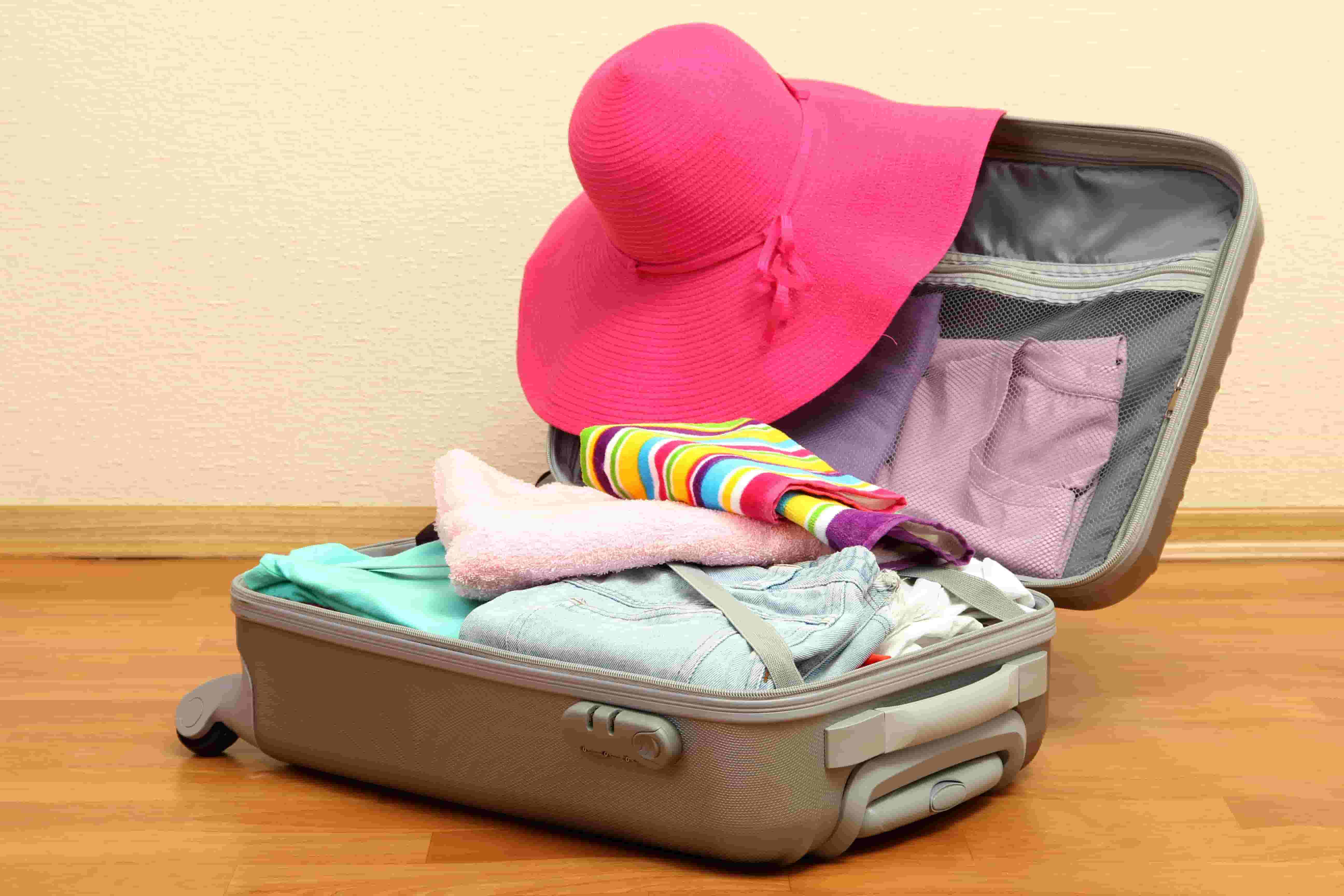Suitcase for a Casa de Campo getaway