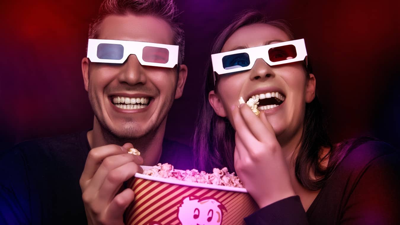 Guests Enjoy the Casa de Campo Movie Theater
