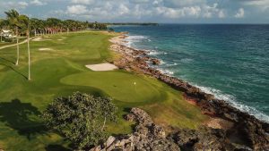 Coastline near the Teeth of the Dog golf course at Casa de Campo