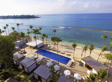 Aerial View of Minitas Beach at Casa de Campo Resort & Villas in the Caribbean