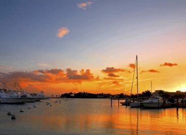 Casa de Campo Marina Sunset and Yachts in the Dominican Republic, La Romana