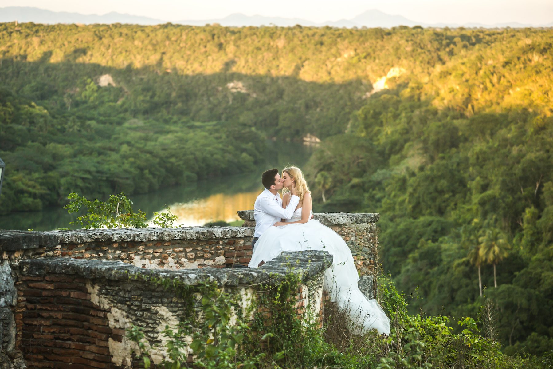 Wedding photo from an Altos de Chavón wedding at Casa de Campo