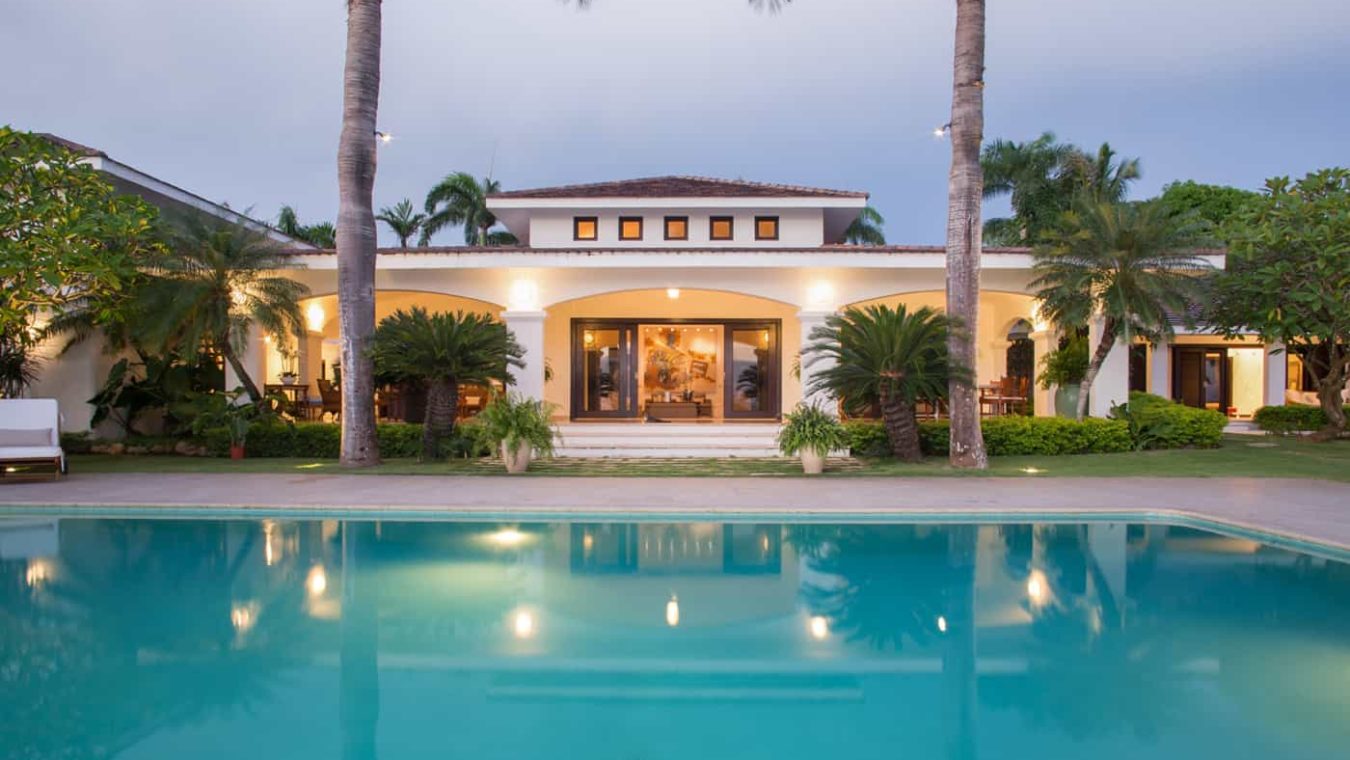 Casa de Campo Villa Exterior With Private Pool and Lounge Area