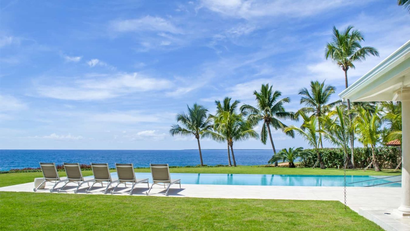 Oceanfront Villa with ocean views at our La Romana resort