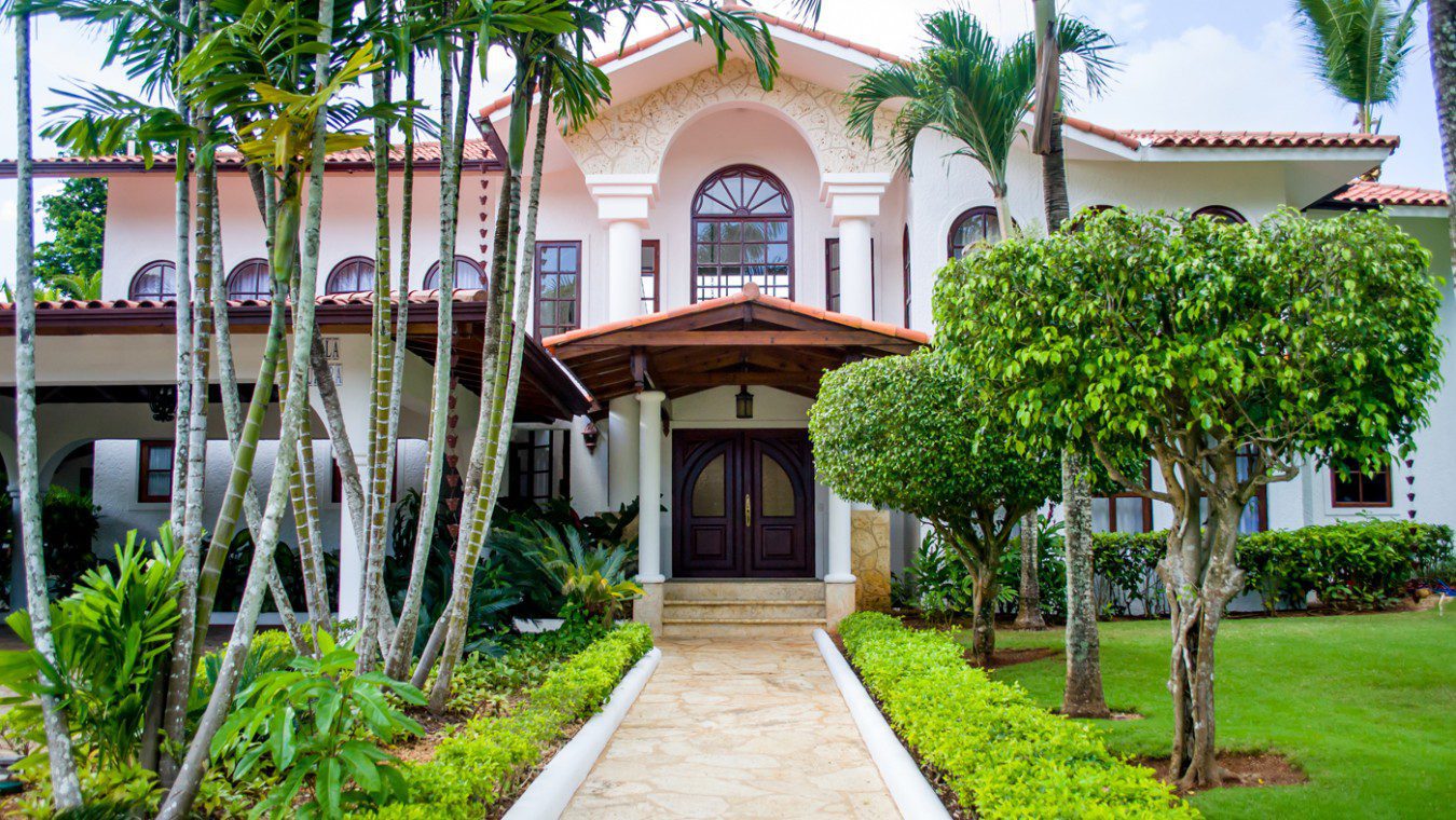 Casa de Campo Villa Exterior Entrance and Garden