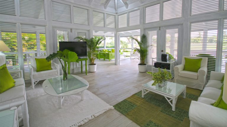 Casa de Campo Villa Interior Lounge Area With View
