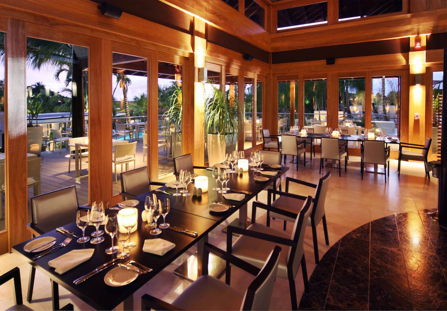 Fine Dining at La Cana Restaurant at Casa de Campo Resort and Villa in The Dominican Republic.