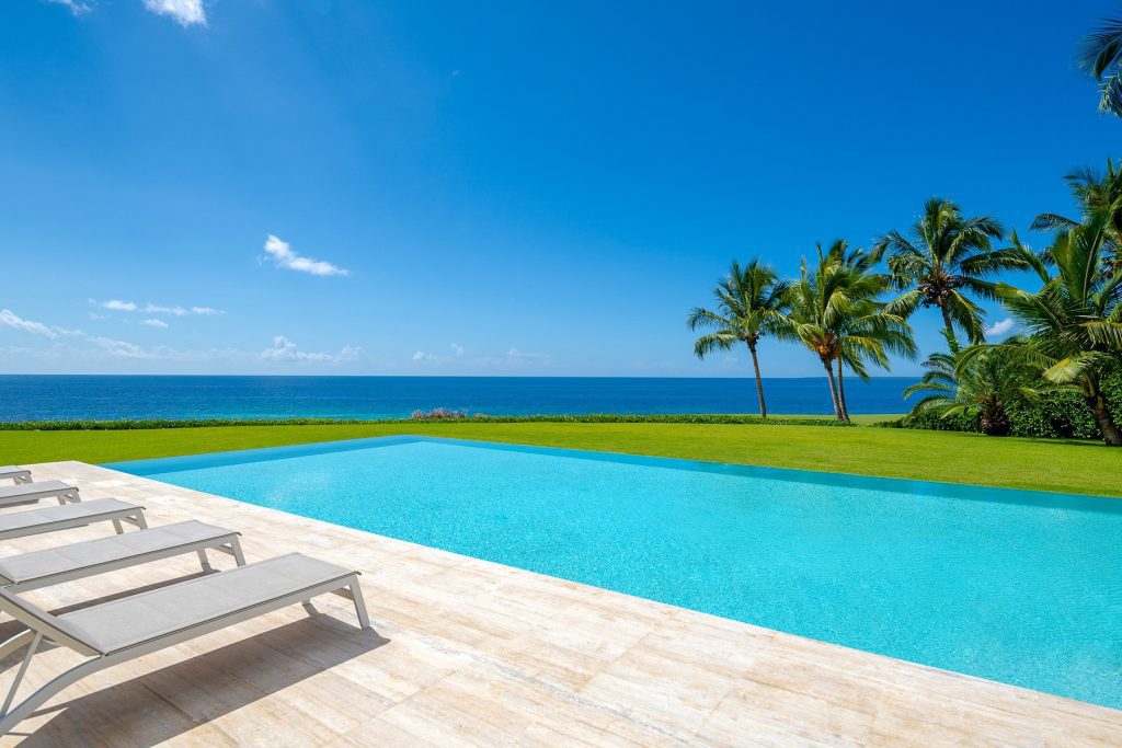 Caribbean Oceanfront Villa With Private Pool and Ocean View at Casa de Campo Resort & Villas.