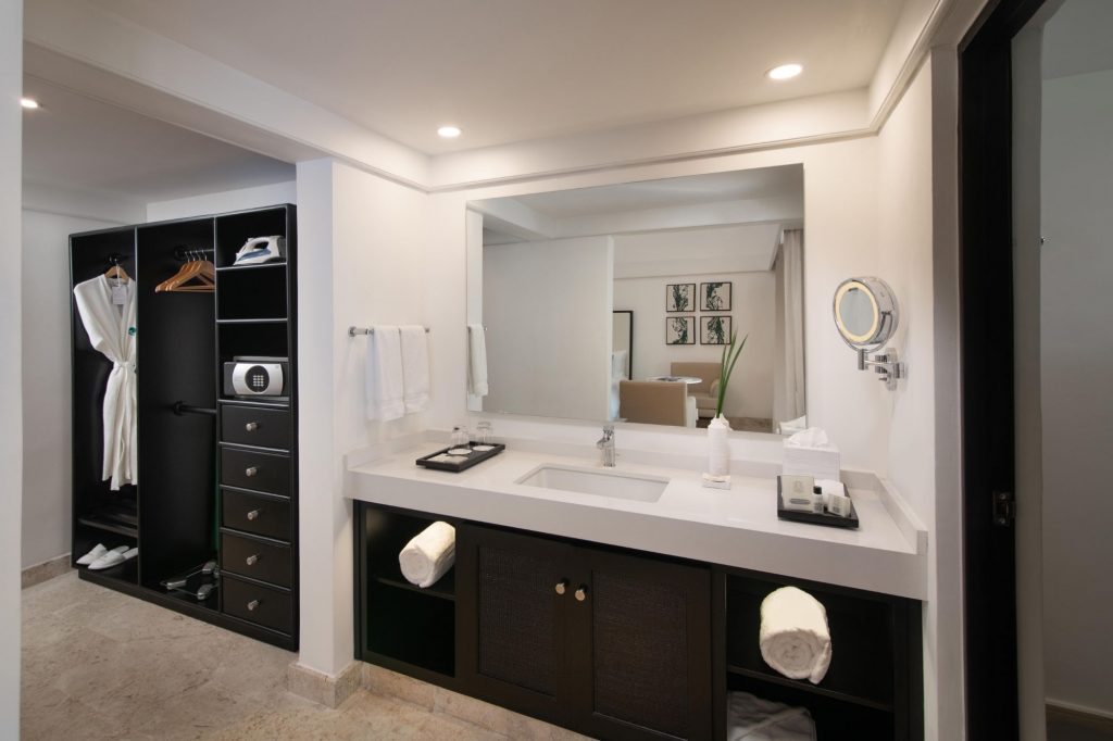 Superior Casita Deluxe Resort Hotel Room Bathroom at Casa de Campo Resort & Villas in the Dominican Republic.