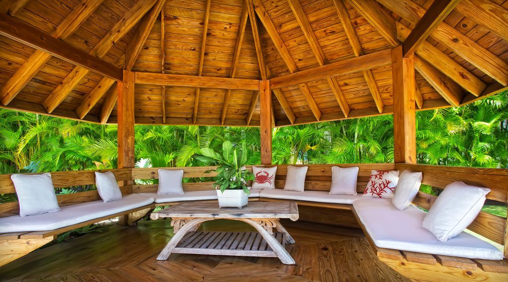 Luxury Dominican Republic Villa Outdoor Patio at Casa de Campo Resort & Villas.