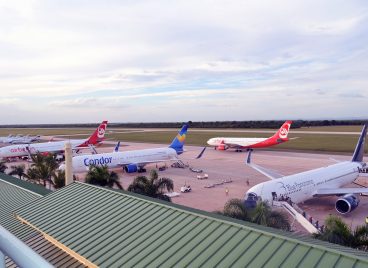 Airplanes at La Romana Port & Airport