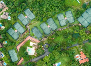 Casa de Campo's tennis courts in the Dominican Republic