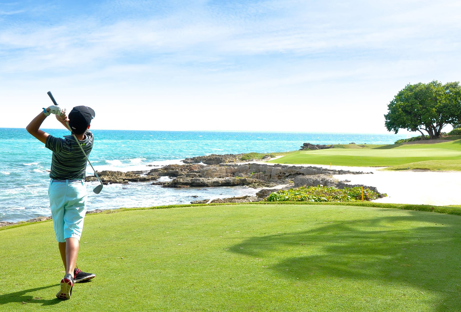Golf courses in the Dominican Republic near the beach