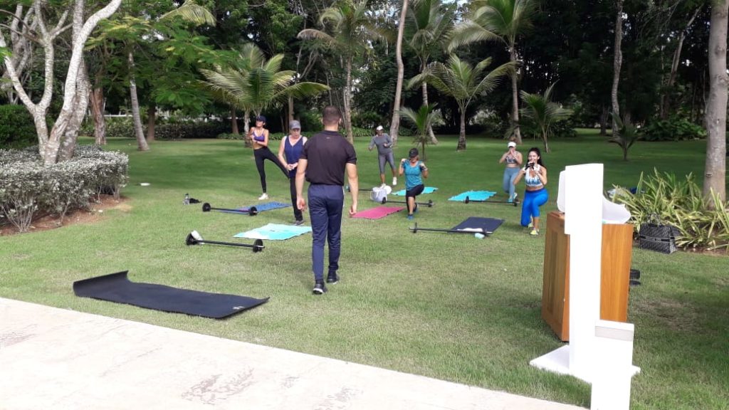 Group fitness classes and bootcamp