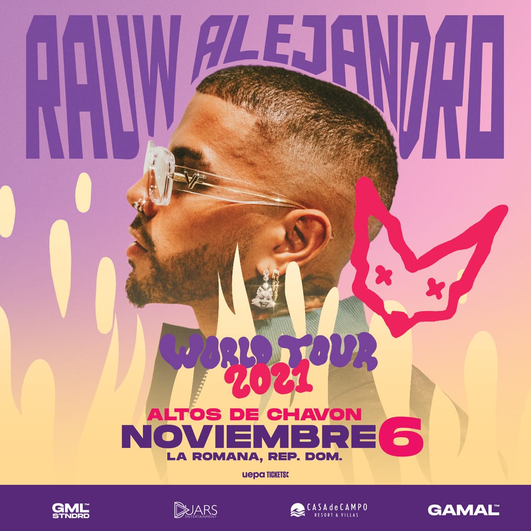 Rauw Alejandro World Tour 2021 Casa de Campo