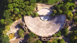 Aerial drone shot of Casa de Campo Dominican Republic Resort