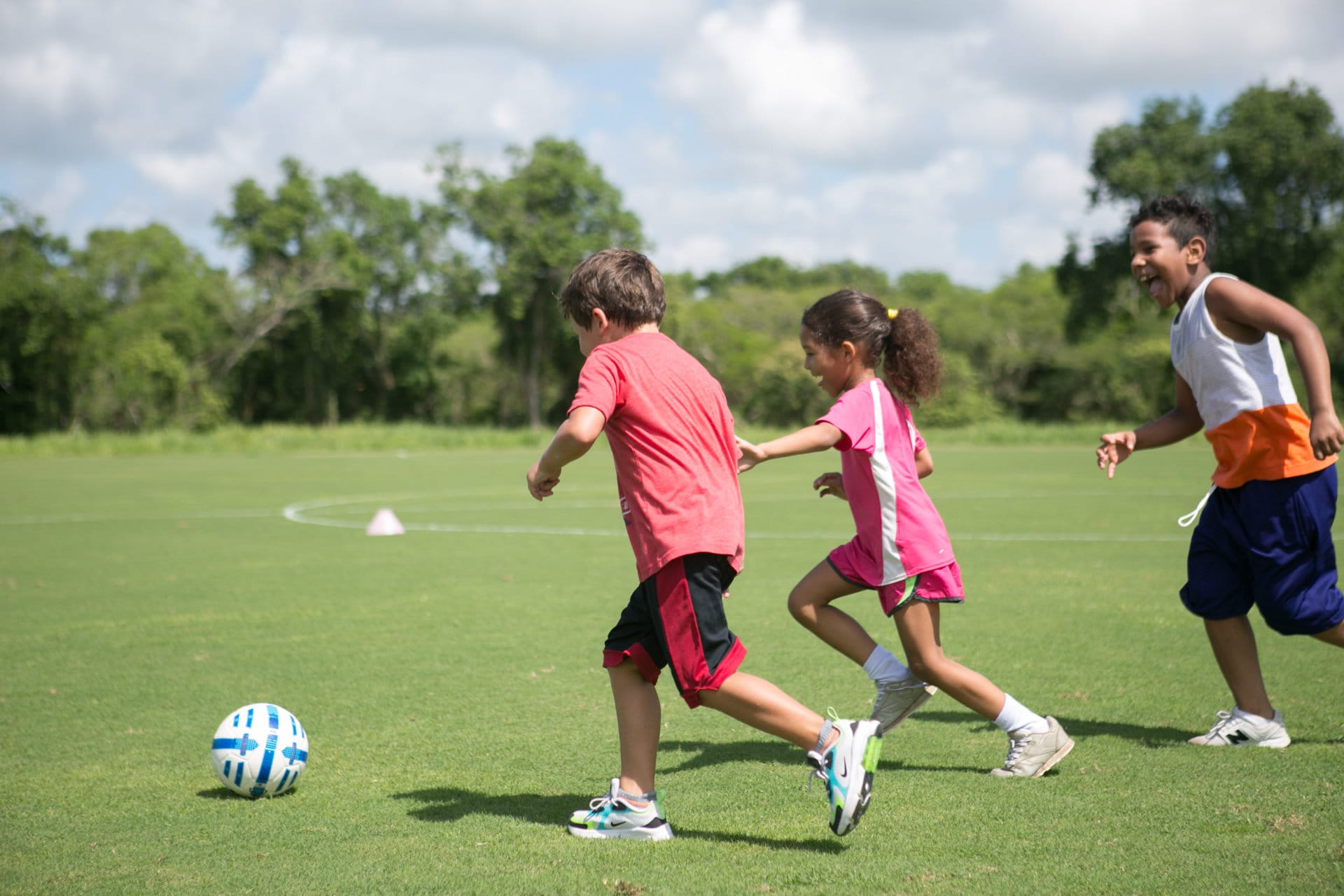 Soccer Camp kids