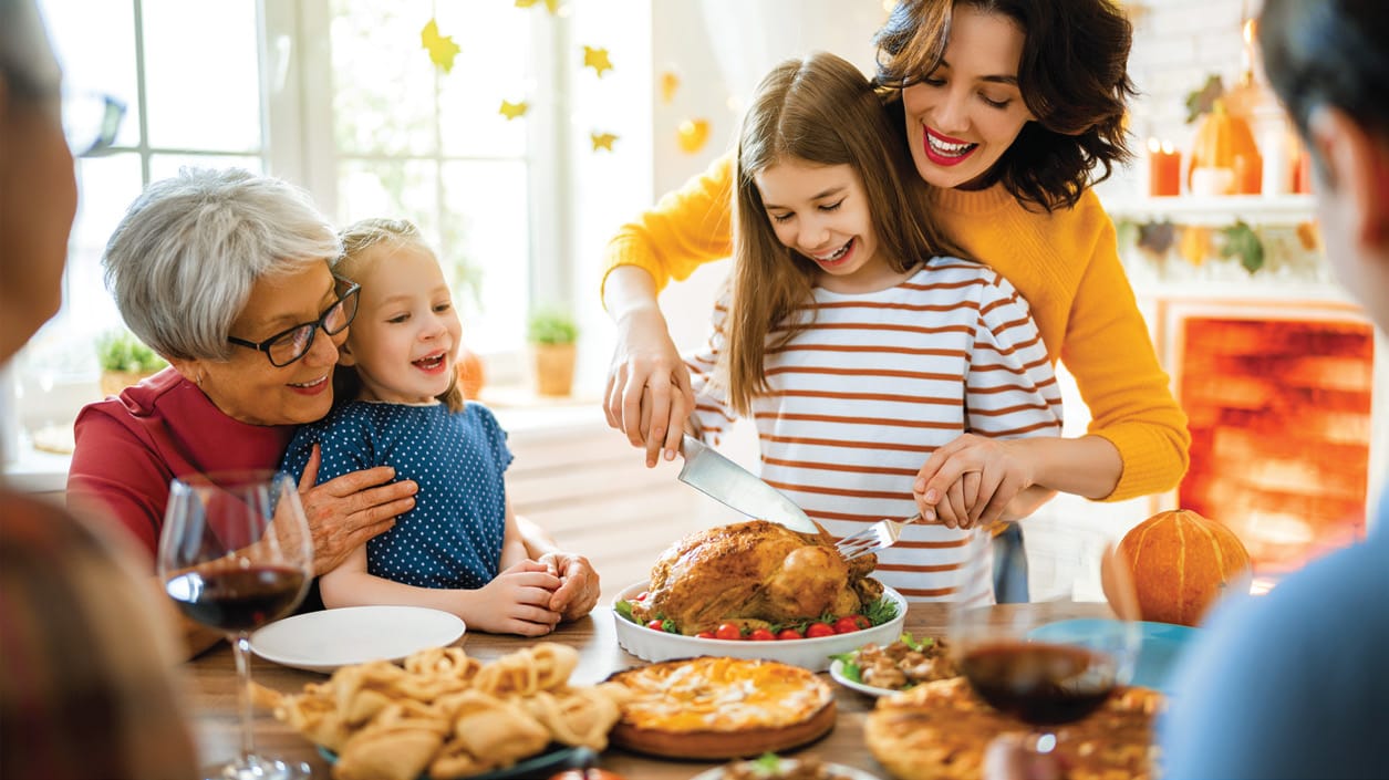 Thanksgiving Dinner Family meal