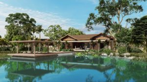 Spa and Wellness Center by the lake in Casa de Campo Resort in the Dominican Republic