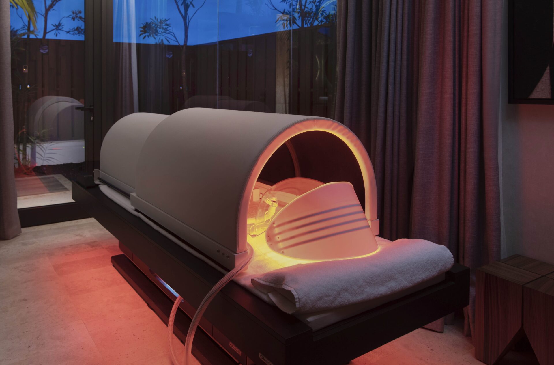 MLX dome at our Caribbean wellness center