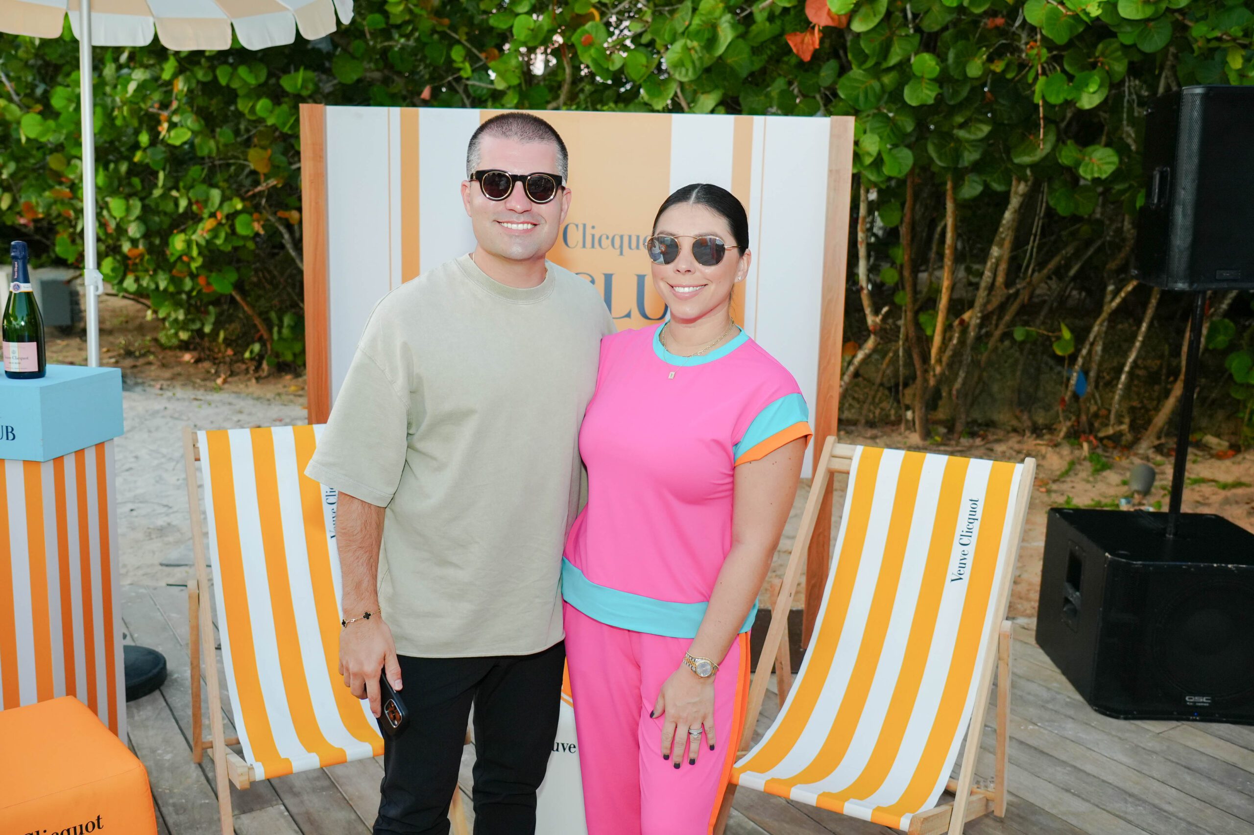 Joseph Landa, Marisa Landa. Veuve Clicquot Sun Club at Minitas Beach Club, Casa de Campo