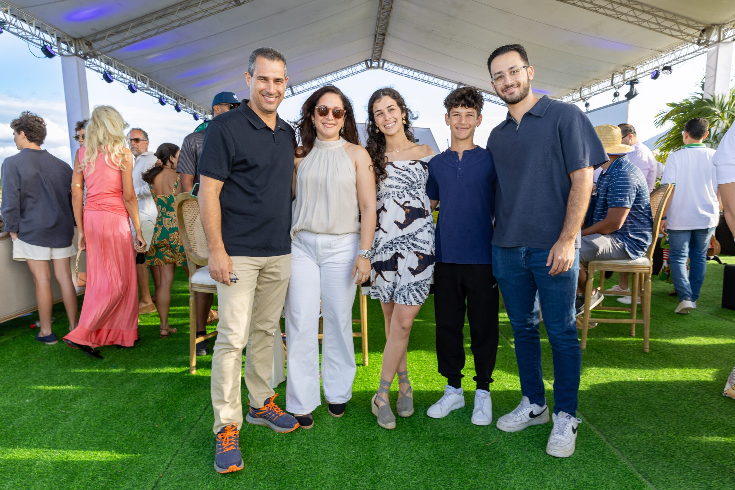 Resort guests at the Casa de Campo Polo Challenge Final