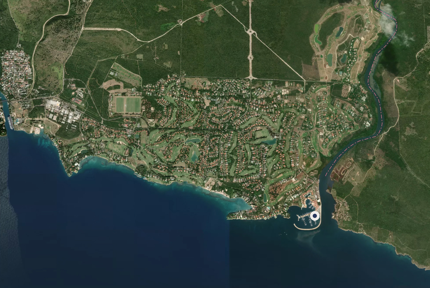 The Location of La Casita