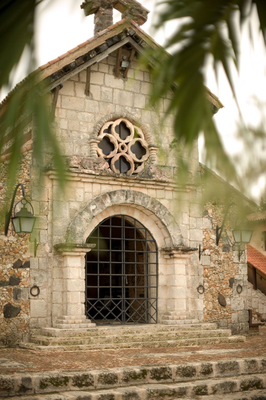 St. Stanislaus church is a charming stone building in the center of the village of Altos de Chavón.