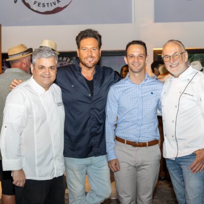 Carlos Mardones, Scott Conant, Charles Keusters, Hubert Keller