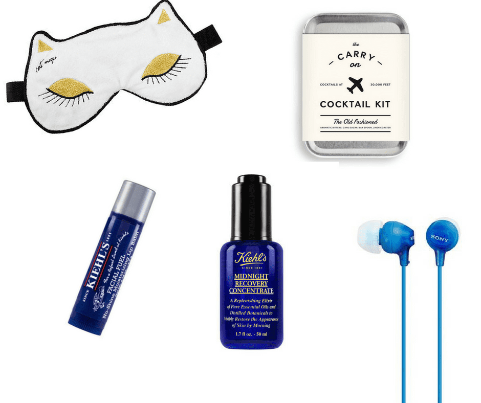 Carry on essentials for the luxury traveler. 