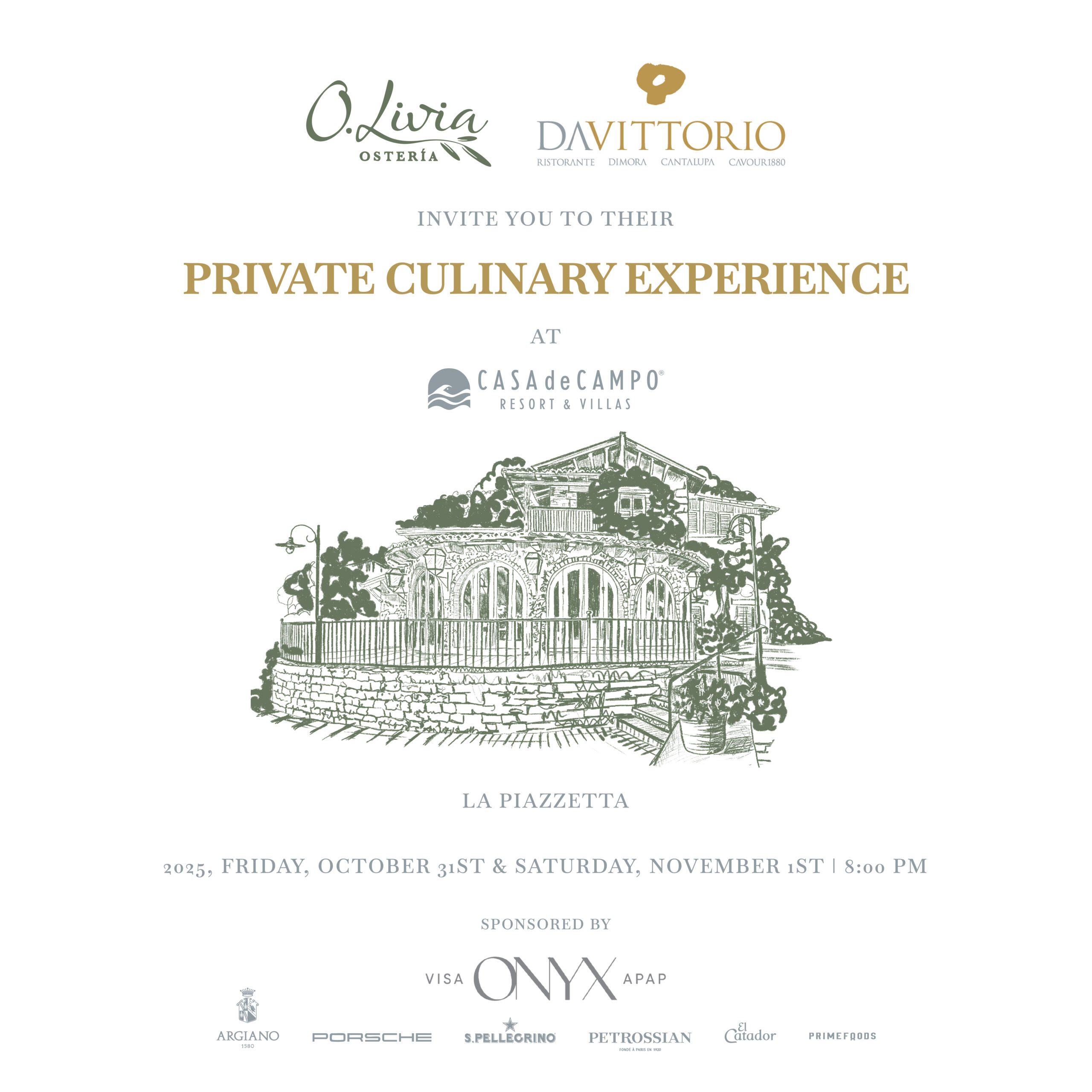 Private Culinary Experience